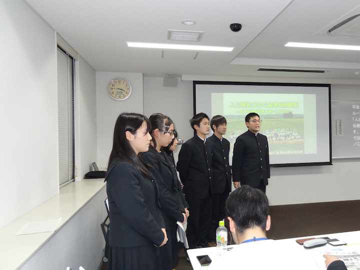 1月20日公開公開講座　会津農林高校