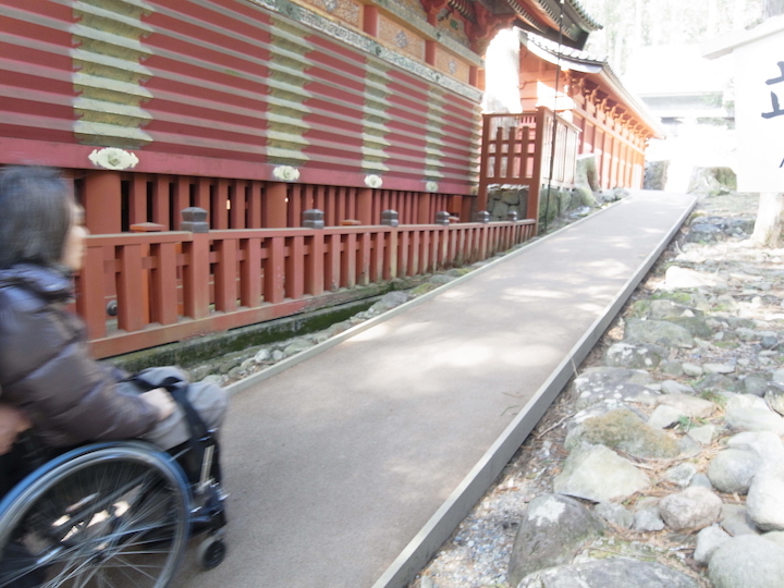 車いす用経路